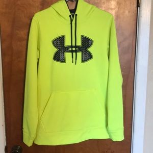 Neon Yellow Under Armour Storm Jacket/Hoodie
